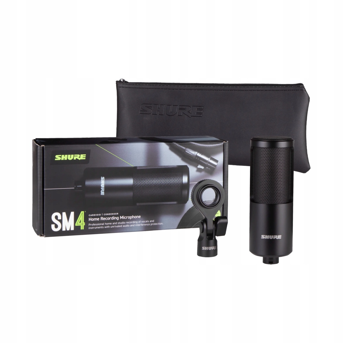 Shure SM4-K kondenzátorový mikrofon pro domácí studio