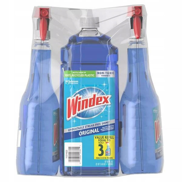 Windex 2 l.+2x768 Glass Multi Čistič skel