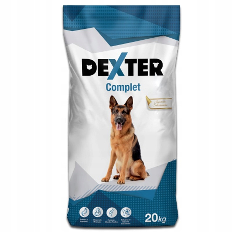 Krmivo pro psy Dexter Complete pro velká plemena 20 kg Akce