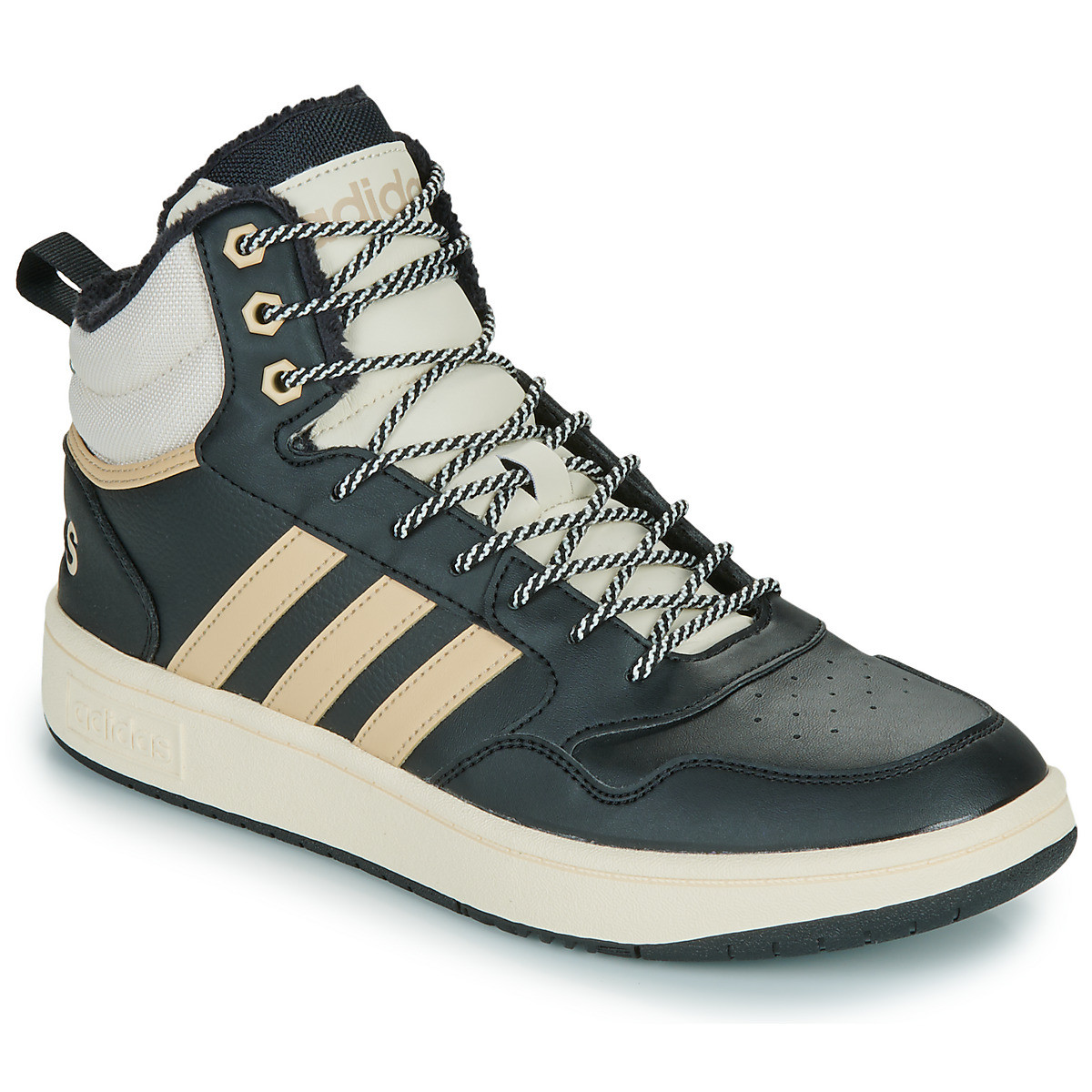 adidas  HOOPS 3.0 MID WTR  Černá