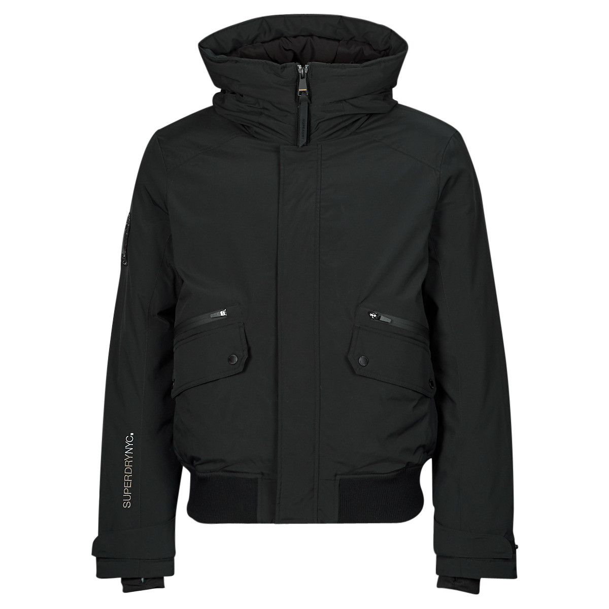 Superdry  CITY PADDED BOMBER  Černá