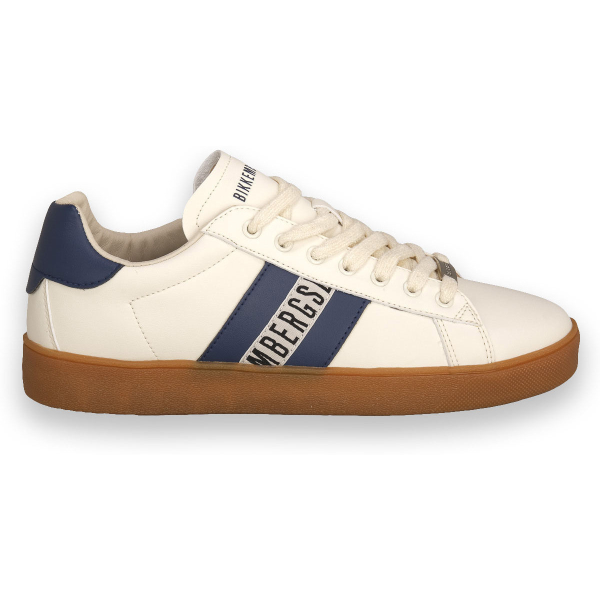 Bikkembergs  OFF WHITE LEATHER  Bílá