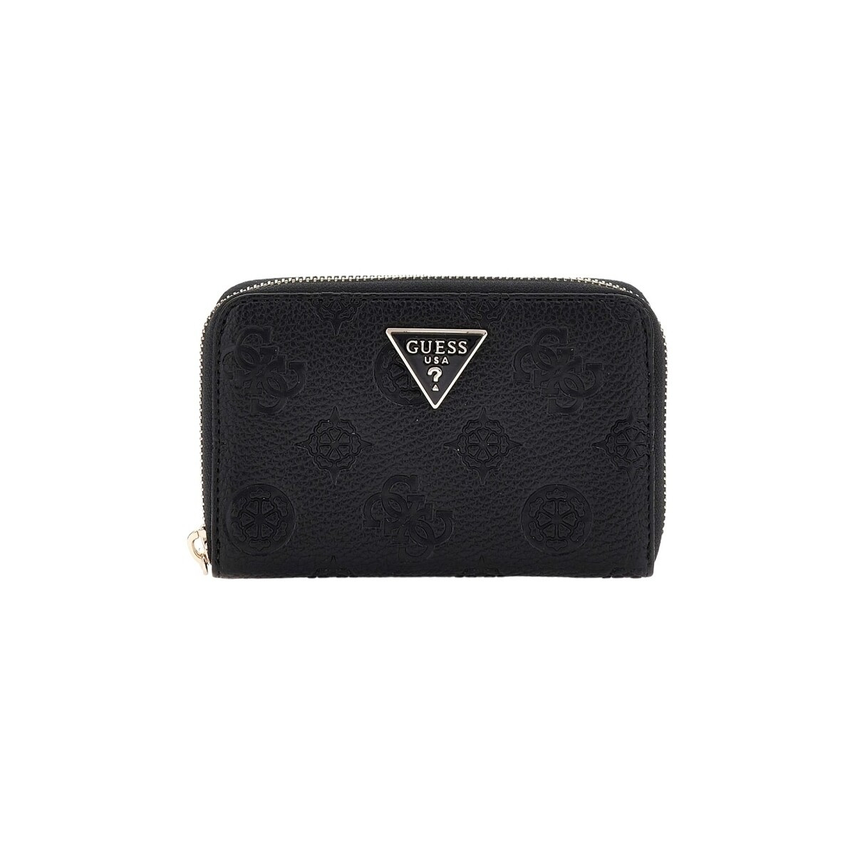 Guess  CRESIDIA SLG MEDIUM ZIP AROUND  Černá