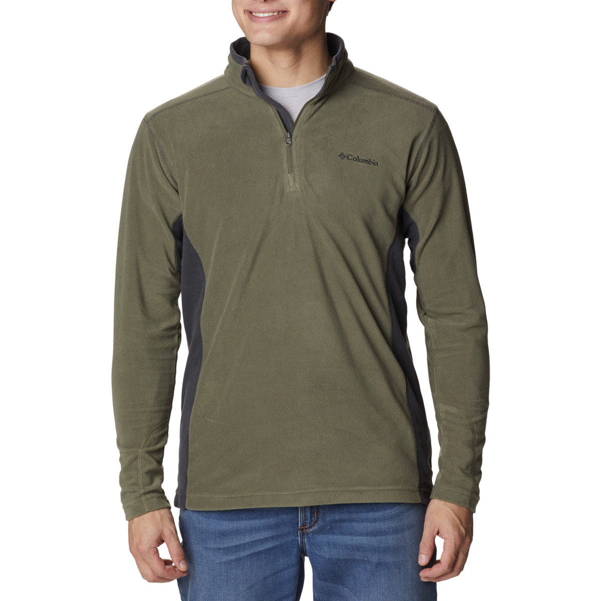 Columbia  Klamath Range II Half Zip Fleece  Zelená