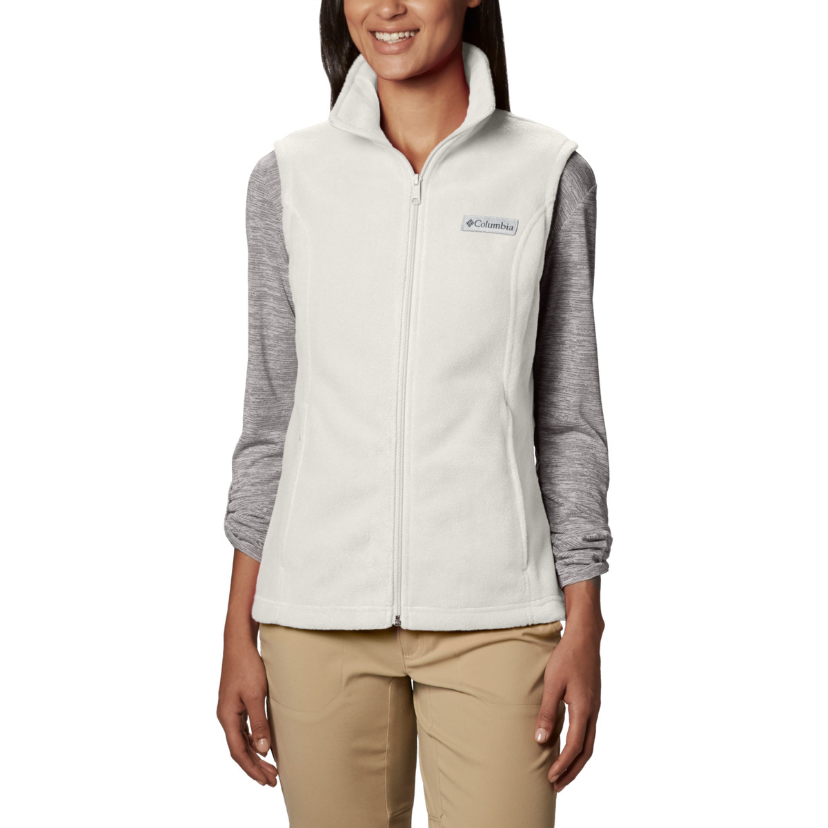 Columbia  Benton Springs Fleece Vest  Bílá