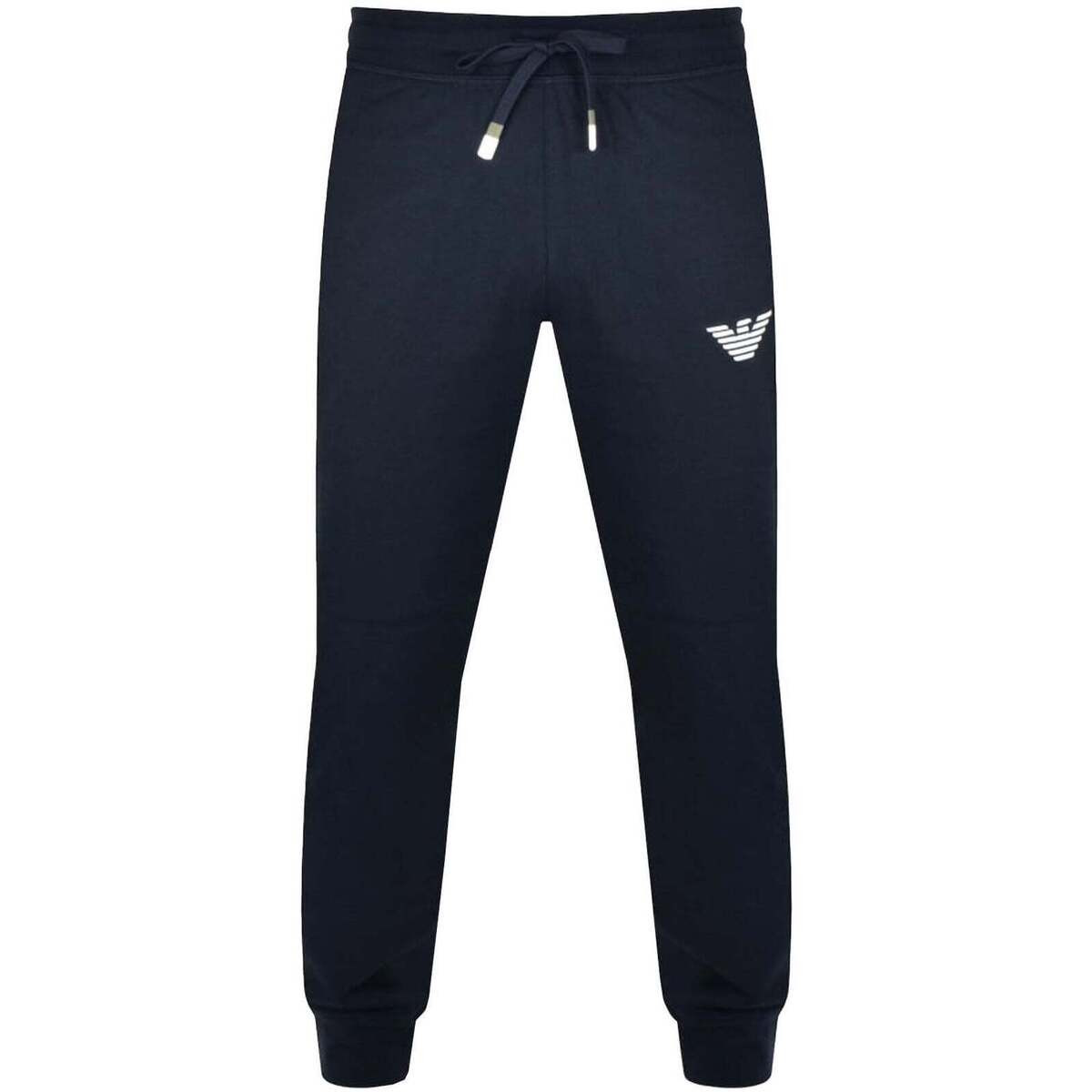 Emporio Armani  Lounge Logo Joggers Navy  Modrá