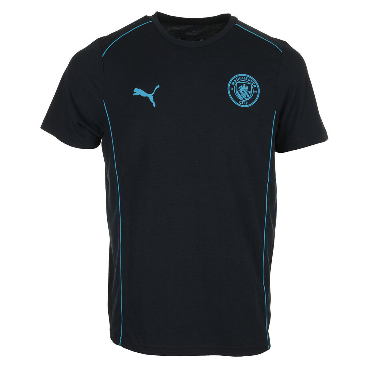Puma  Mcfc Casuals Tee  Modrá