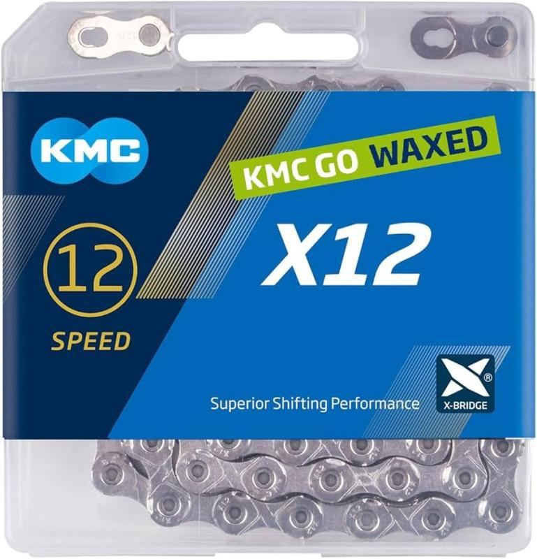 Kmc X12 Stříbrný Waxed BOX řetěz