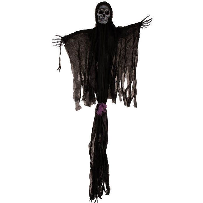 Závěsná dekorace Smrtka 60x180 cm