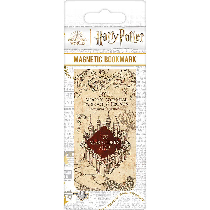PYRAMID Magnetic Bookmark - Harry Potter - The Marauder'S Map