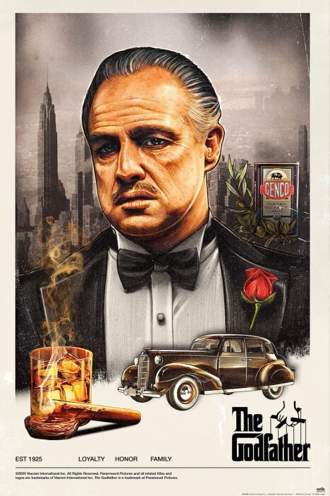 GRUPO ERIK Plakát, Obraz - The Godfather, 61 × 91.5 cm