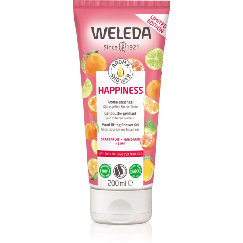 Weleda Aroma Shower Happiness energizující sprchový gel 200 ml