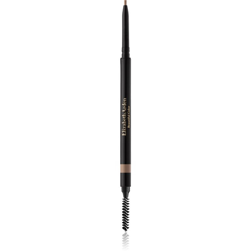 Elizabeth Arden Beautiful Color Natural Eye Brow Pencil tužka na obočí s kartáčkem odstín 02 Natural Beige 0.09 g