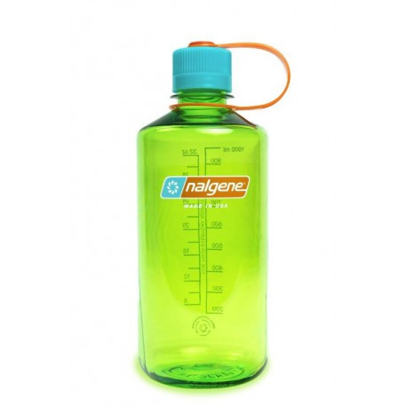 Nalgene Narrow Mouth Sustain 1000 ml nárazuvzdorná láhev na pití Pear