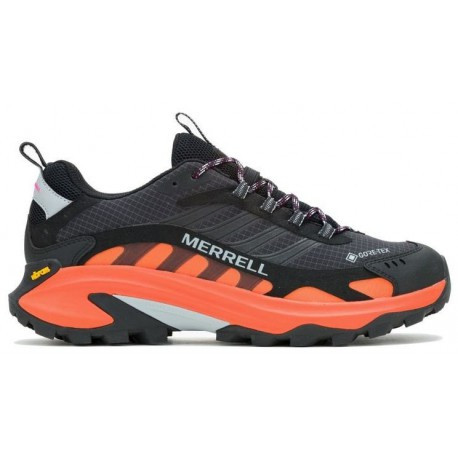 Merrell Moab Speed 2 GTX black/orange J038393 pánské nízké nepromokavé lehké trekové boty 42 EUR