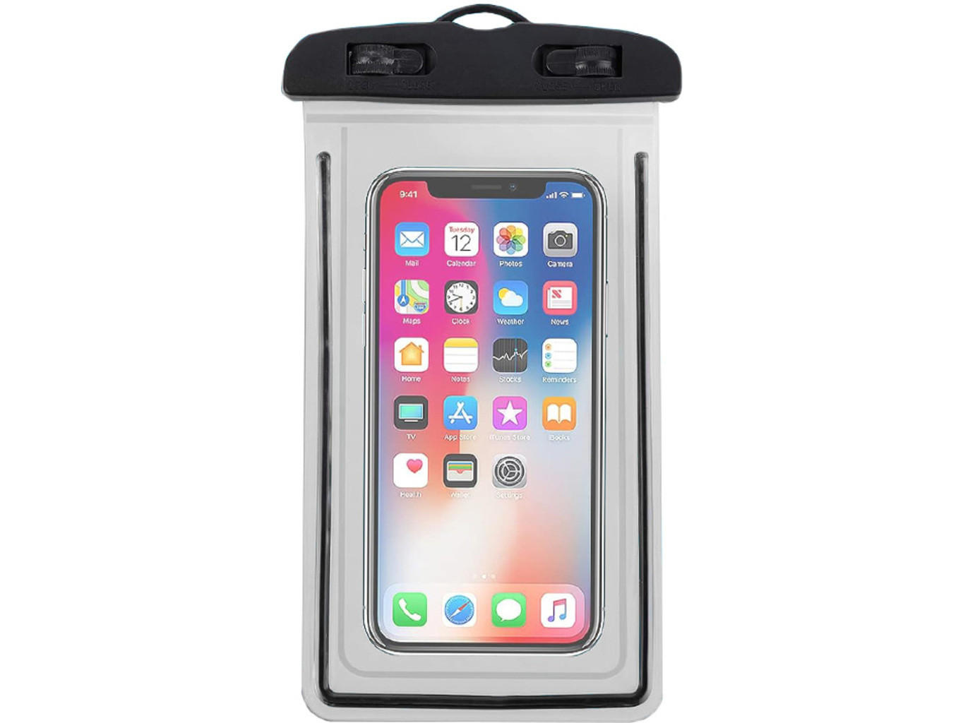 Voděodolné pouzdro na telefon Barva: Černá