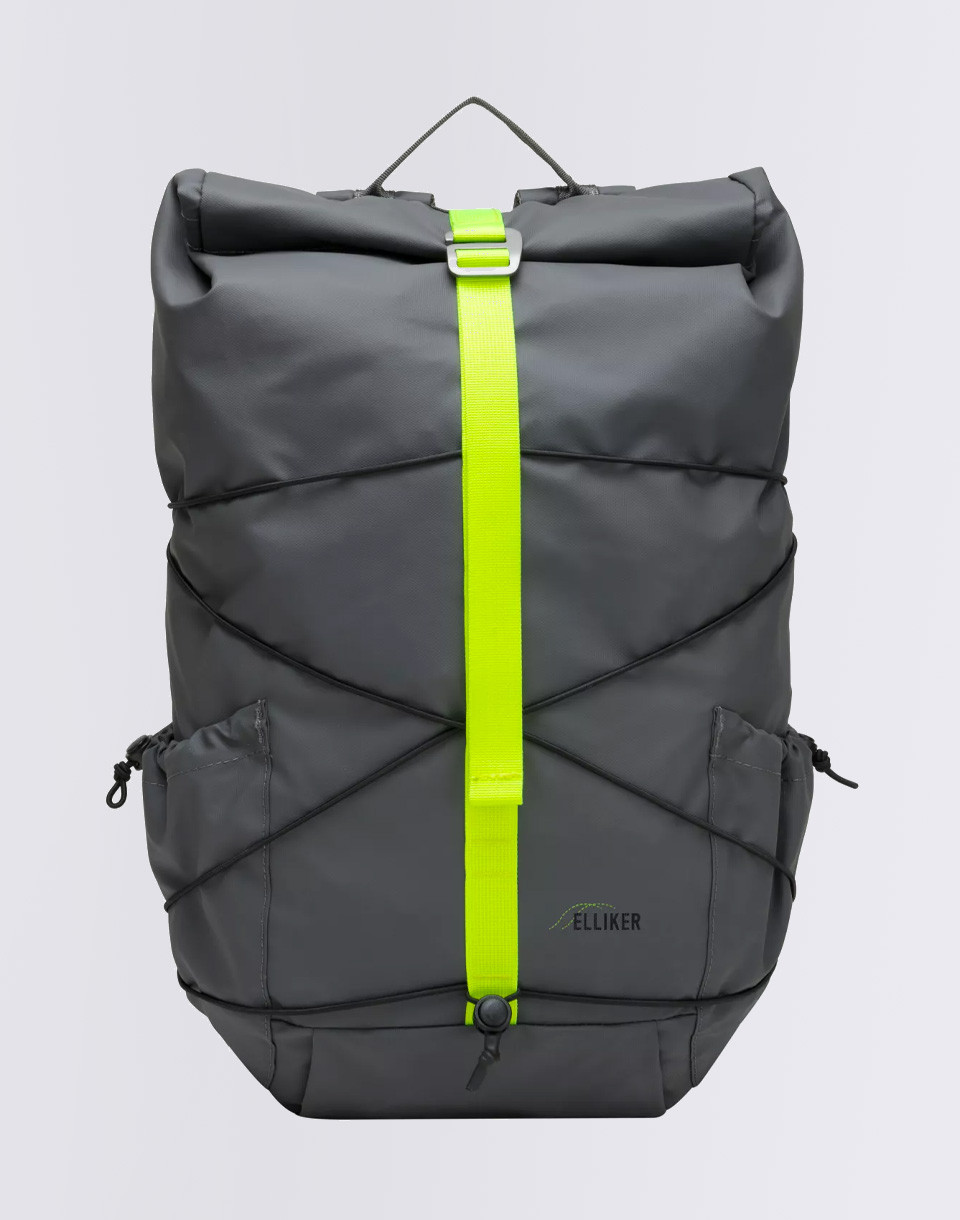 Elliker Dayle Roll Top Backpack 21/25L GREYNEON 21-25 l