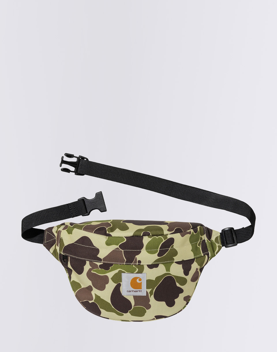 Carhartt WIP Jake Hip Bag Camo Duck, Green