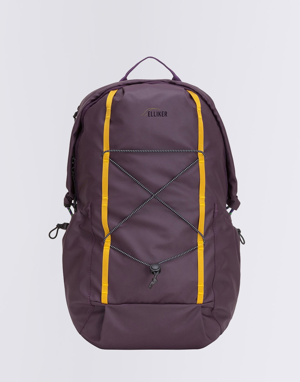 Elliker Kiln Hooded Zip Top Backpack 22L PURPLE 22 l