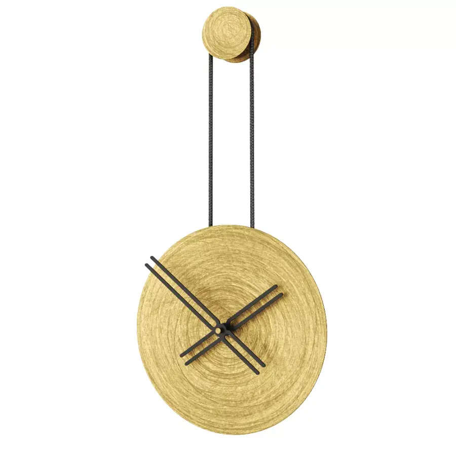 Mclocks Designové nástěnné hodiny INF3001 Infinity antique gold-black  65cm