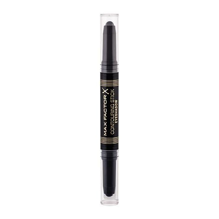 Max Factor Contouring Stick Eyeshadow oční stíny v tužce 5 g odstín 003 Midnight Blue & Silver Storm