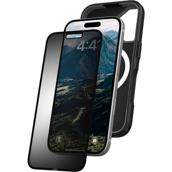 UAG Removable Privacy Eco tvrzené sklo iPhone 16