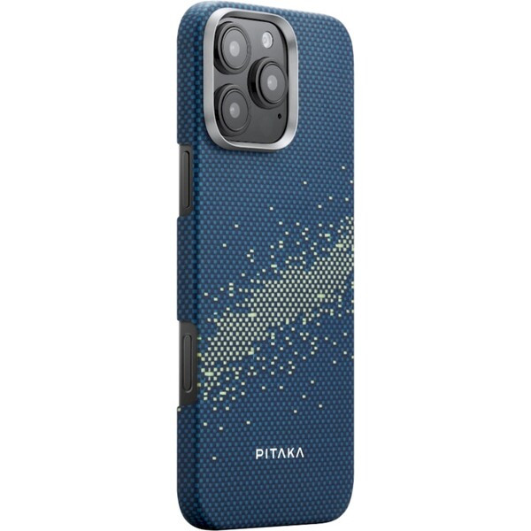 Pitaka Tactile Woven Case kryt iPhone 16 Pro Max Galaxy StarPeak Milky Way