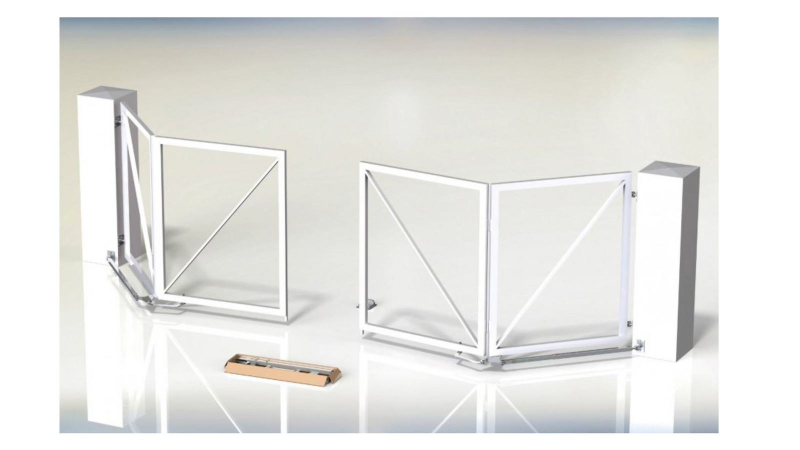 TWIN DRIVE 6.0 - ramena pro lomenou dvoukřídlou bránu až 6 m