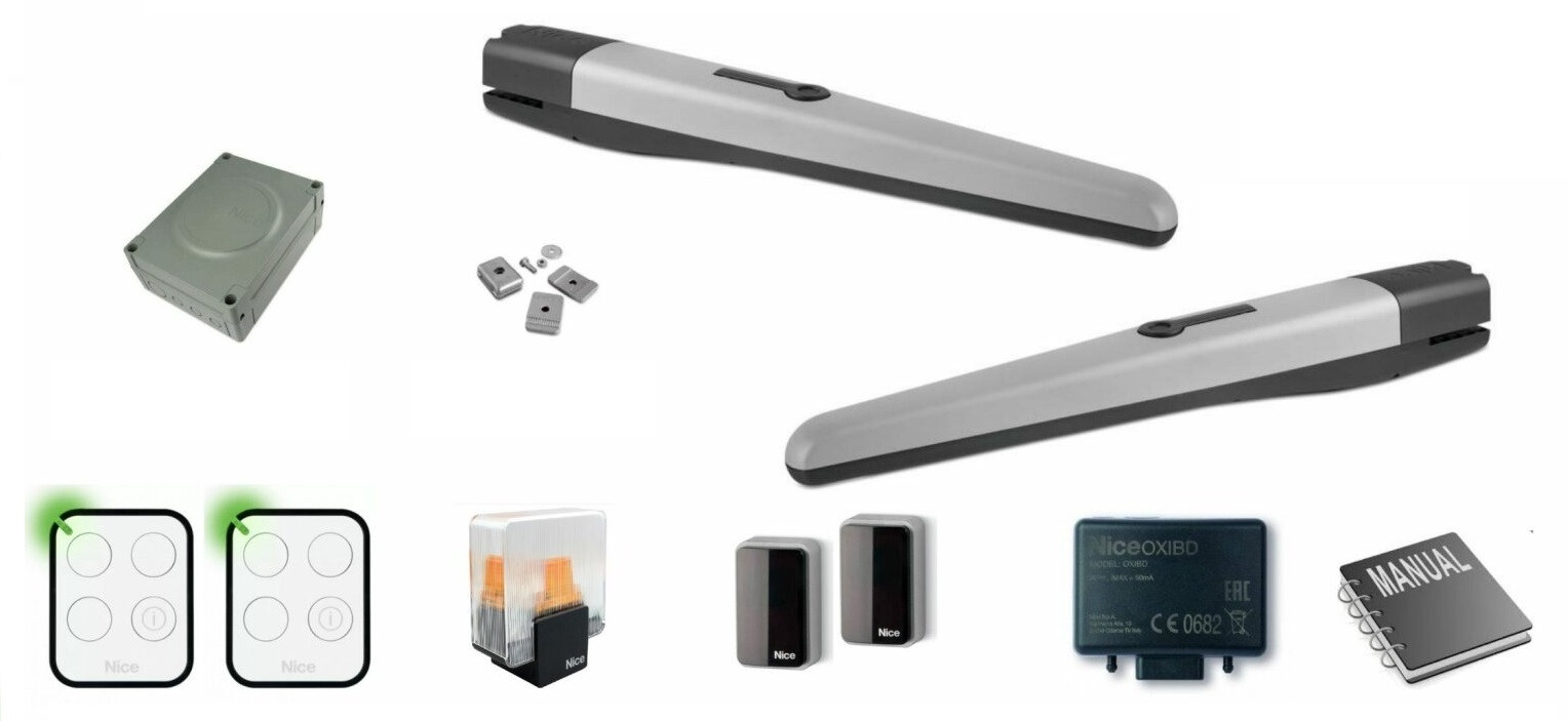 TOONA7024 KIT - sada pohonu dvoukřídlové brány pro intenzivní provoz