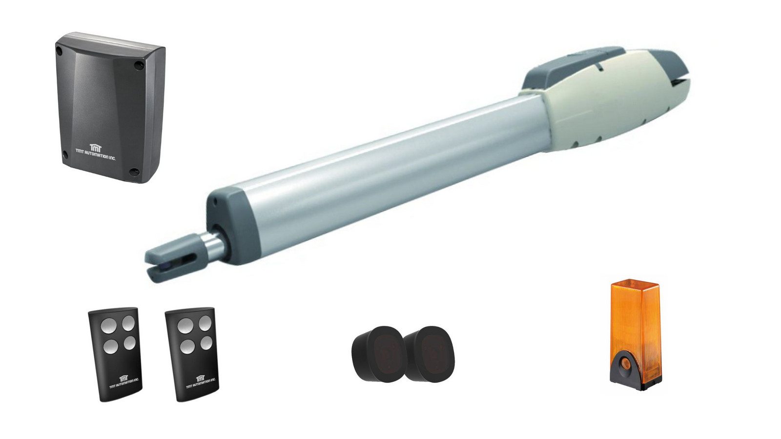 Mastiff400K1 - pohon jednokřídlé brány včetně záložní baterie