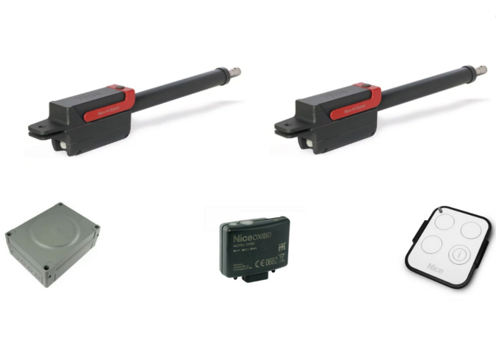 TTN6024HS kit - sada pohonů TTN6024HS pro dvoukřídlou mohutnou bránu do 12 m