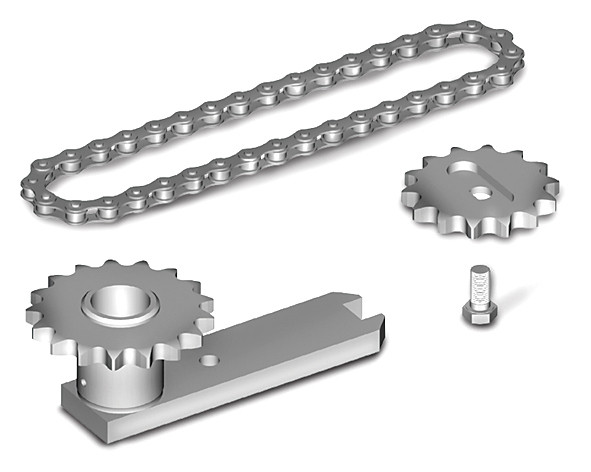 LT301 - instalační sada pro otvírání 360°