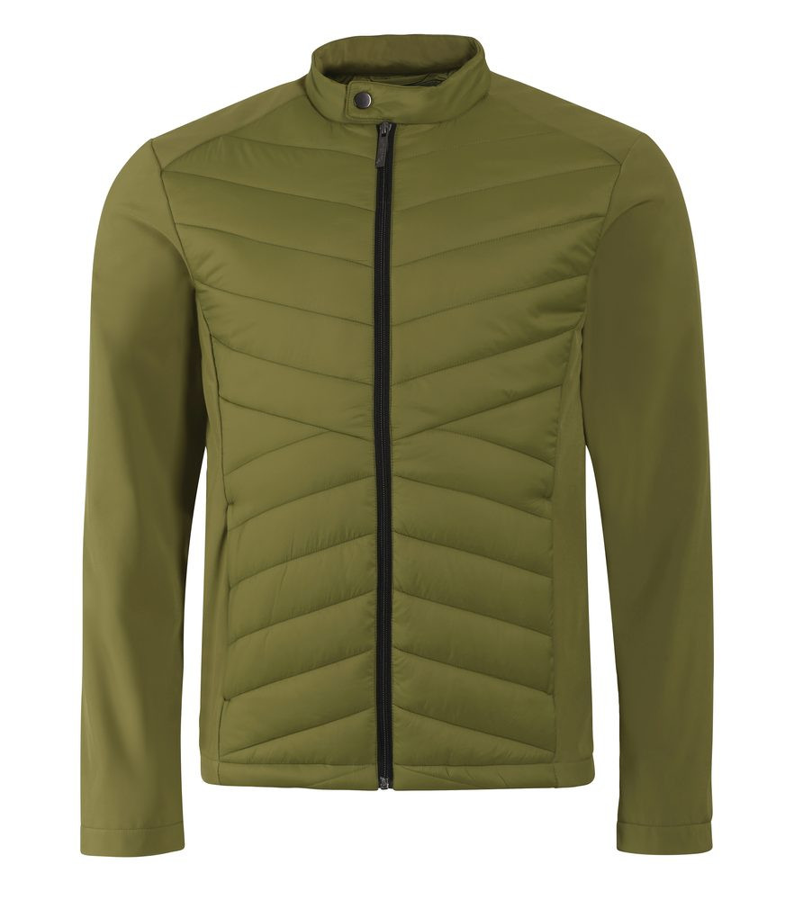 MALFINI Hybridní pánská bunda Cross - Avocado green | L