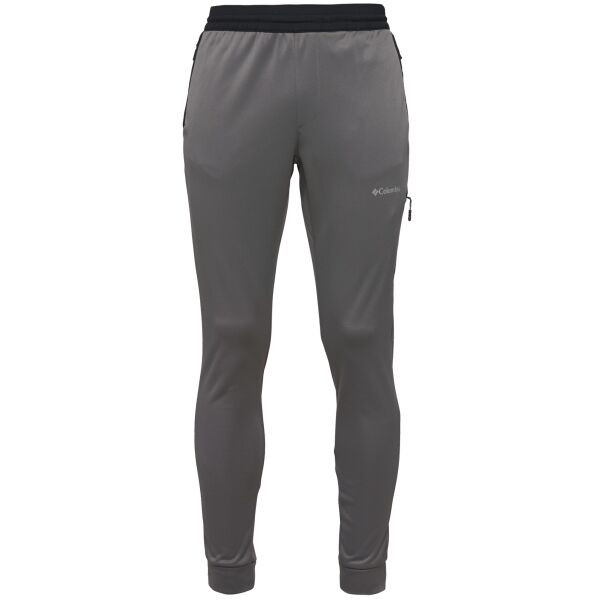 Columbia TECH FLEECE PANT Pánské fleecové kalhoty, tmavě šedá, velikost