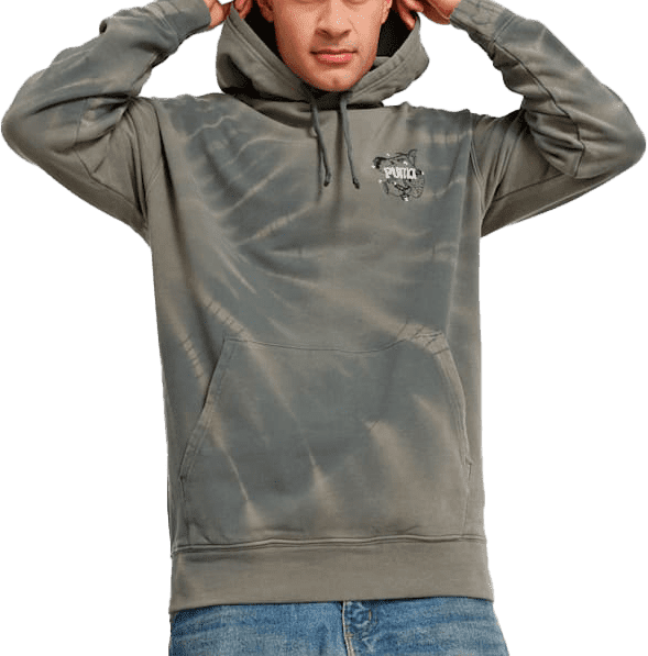 Mikina Puma  Downtown RE Place Hoody Grau F80