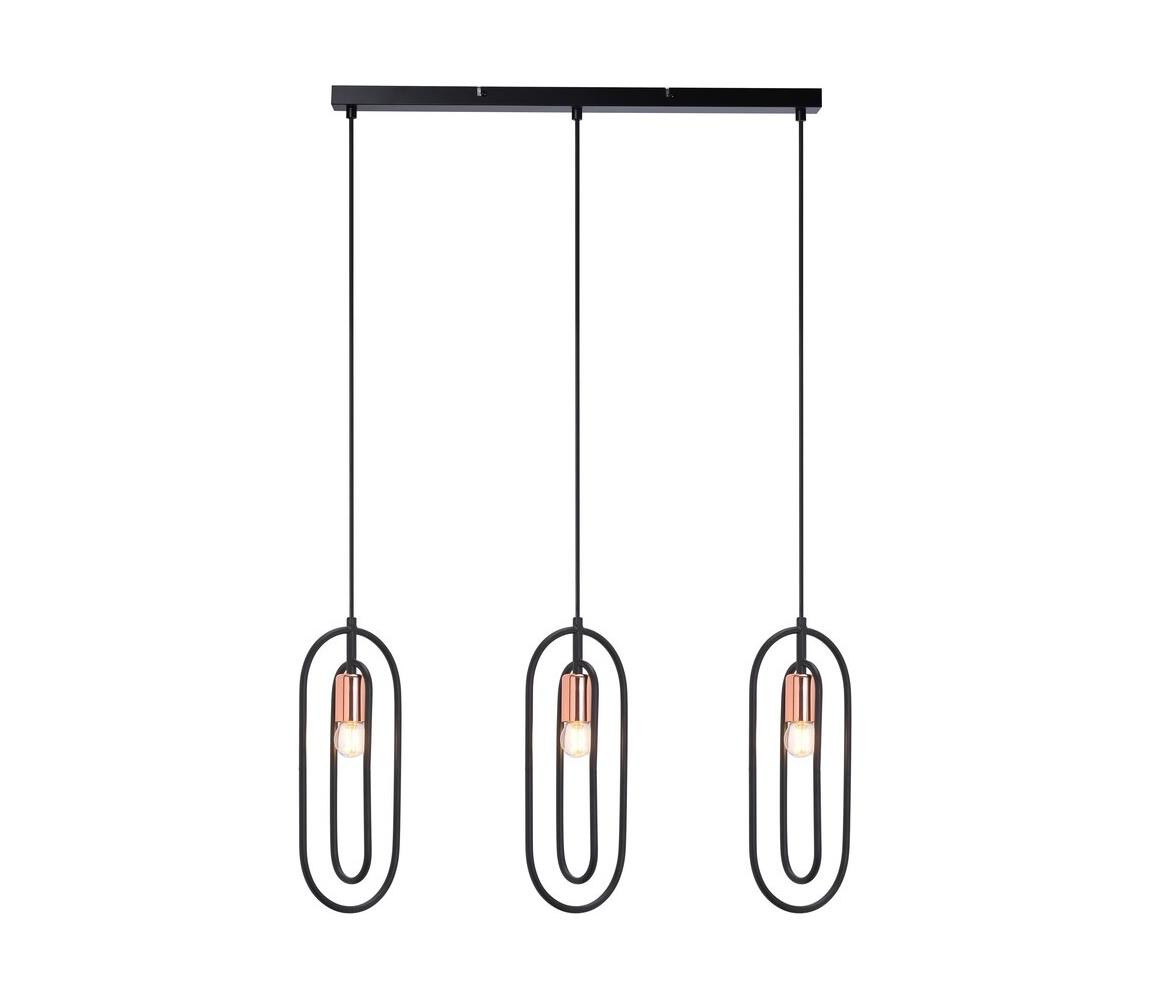 Rabalux Rabalux 72264 - Lustr na lanku ROVIER 3xE27/40W/230V