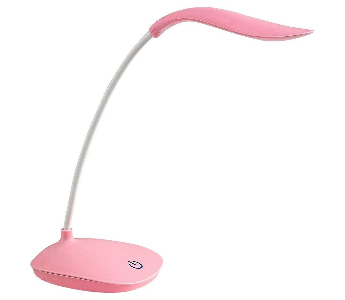 Rabalux Rabalux 74236 - LED Stmívatelná stolní lampa BEDI LED/2W/5V růžová