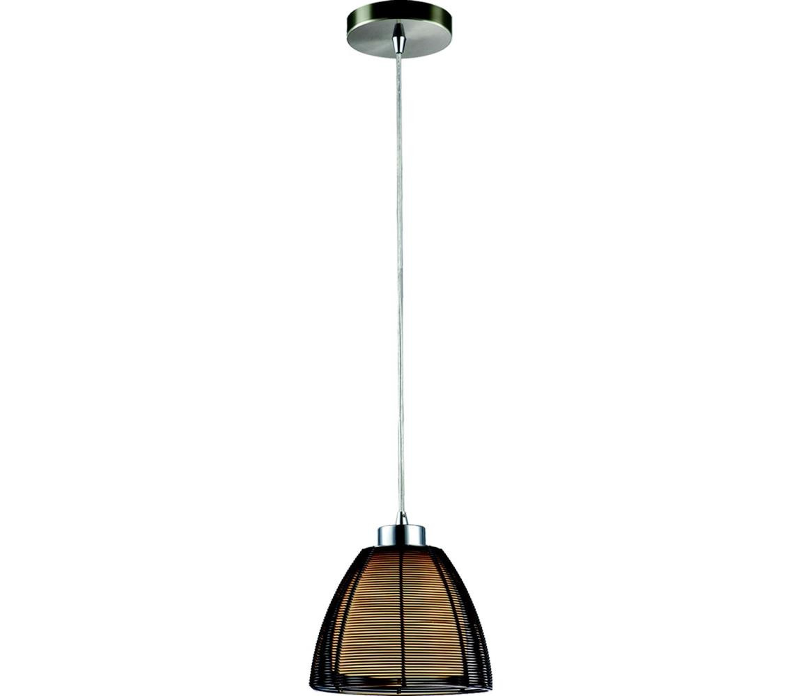 Searchlight Searchlight 20032 - Lustr na lanku 1xE27/60W/230V pr. 19 cm černá