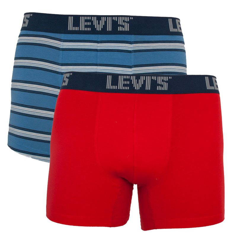 2PACK pánské boxerky Levis vícebarevné (905028001 003) XXL, trenky / trenýrky