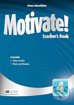 Motivate! 4 Teacher's Book - metodická príručka + online pack (2024) - Emma Heyderman, Fiona Mauchline