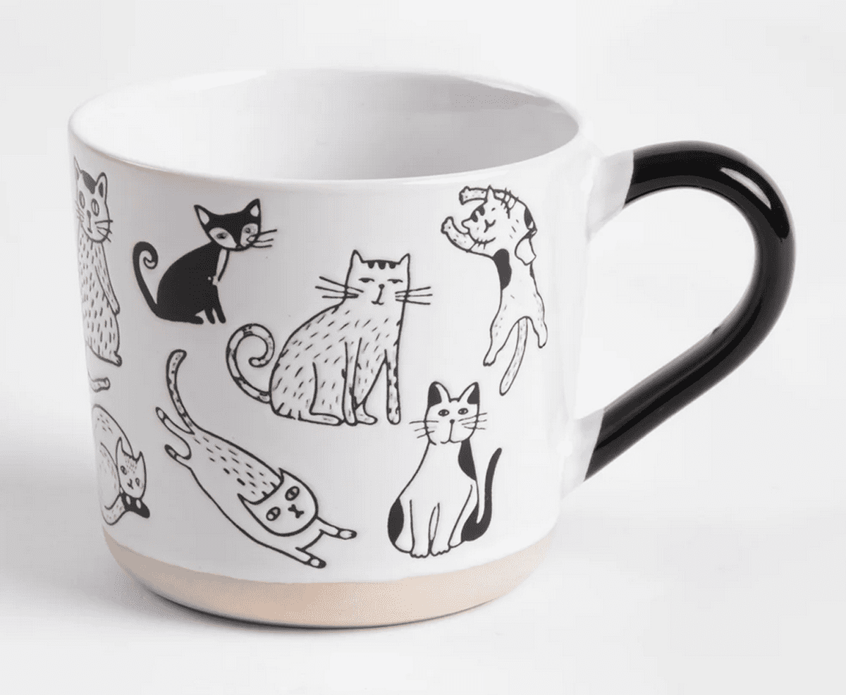 Hrnek | HUROS | s kočkami | 0,45 l | 705991 Homla