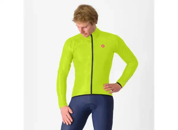 Castelli Squall Shell pánská bunda Electric Lime vel. M