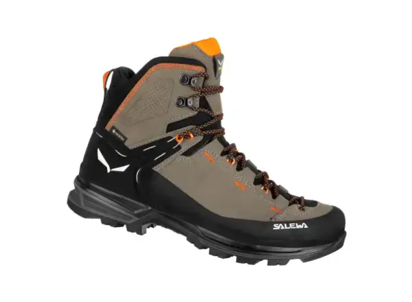Salewa Mountain Trainer 2 Mid GTX pánské trekové boty Brown Bungee Cord/Black EU 42