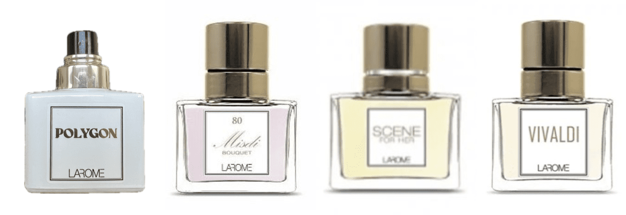 Set Lily LAROME Paris 4x20ml bez víčka a bez krabičky