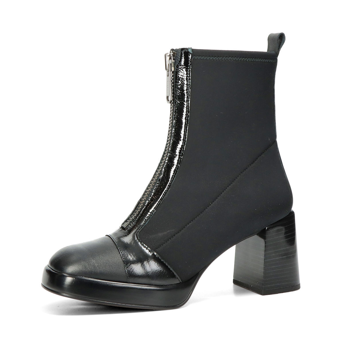 Hispanitas dámské stylové kotníkové kozačky - černé - 36