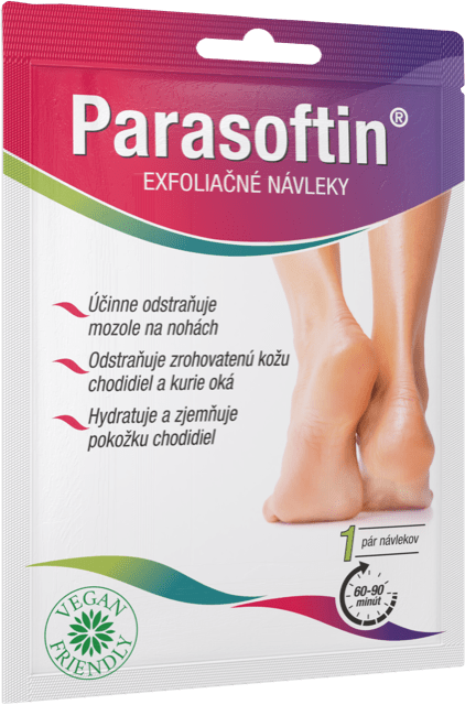 PARASOFTIN exfoliační návleky 1 ks