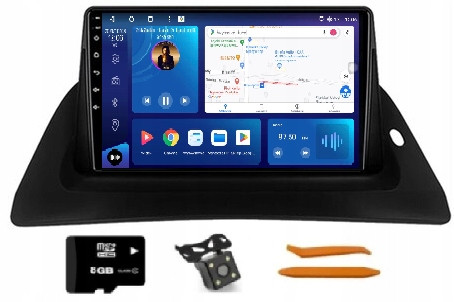 Radio Android Navigace VQ230 Qled Carplay Lte Gps Dsp Renault Kangoo 08-18