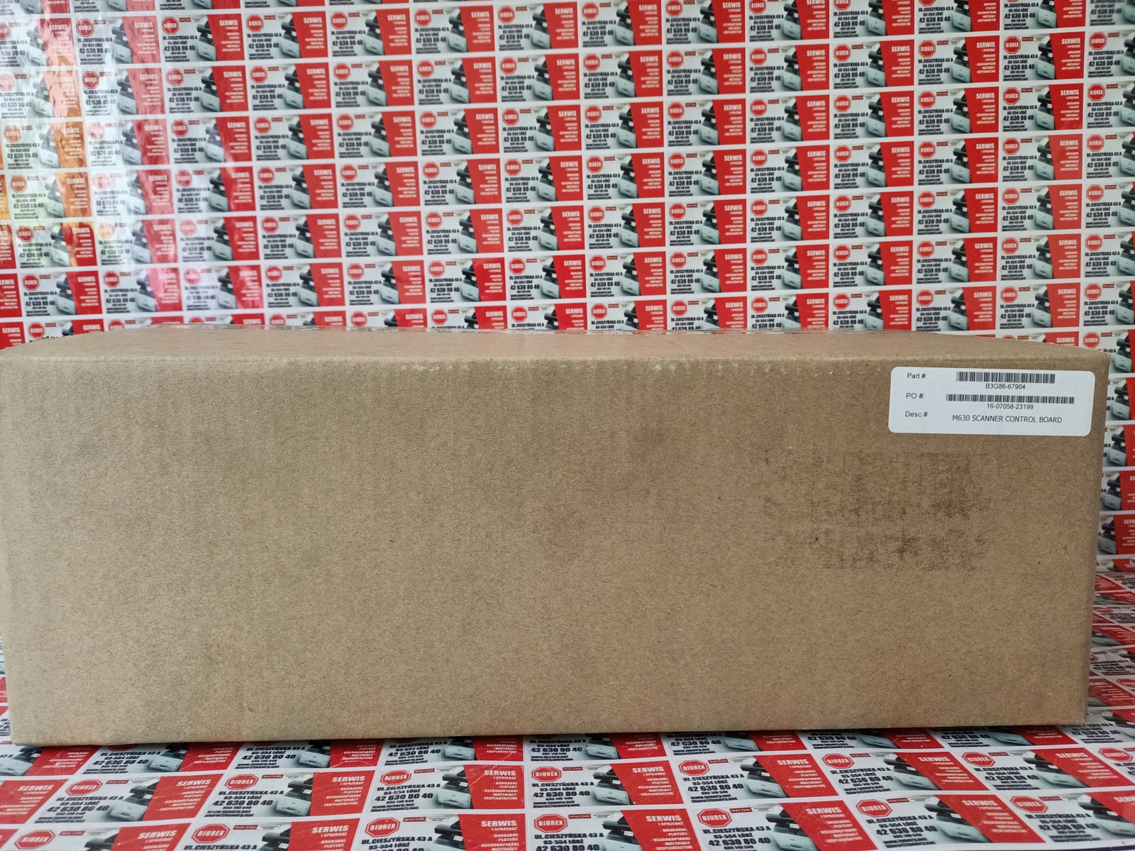 Ovládací deska skeneru Hp M630 B3G86-67904 orig