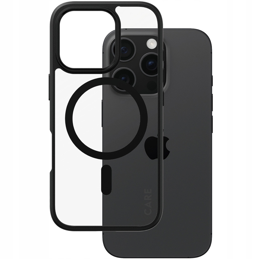 Pouzdro průhledné PanzerGlass pro iPhone 16 Pro pro MagSafe pancéřové kryt