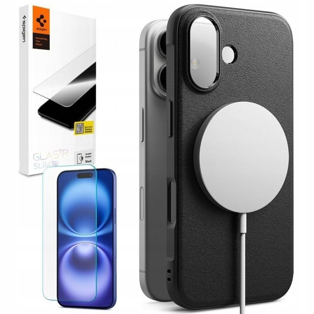 Pouzdro Ringke Onyx s MagSafe Case Černé Sklo Spigen pro Apple iPhone 16